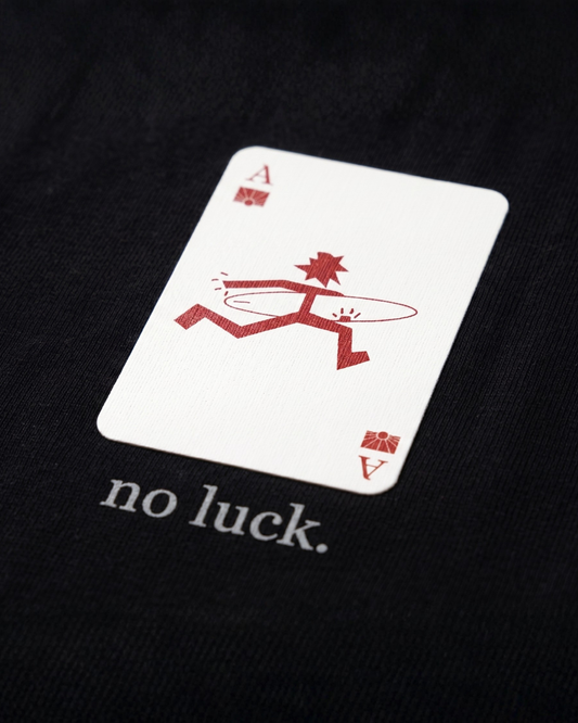 Black No Luck Tee