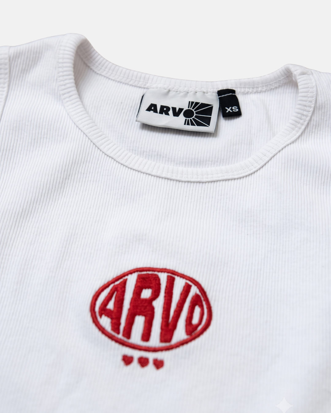 Woman - White Oval Tank