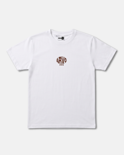 White Oval Tee