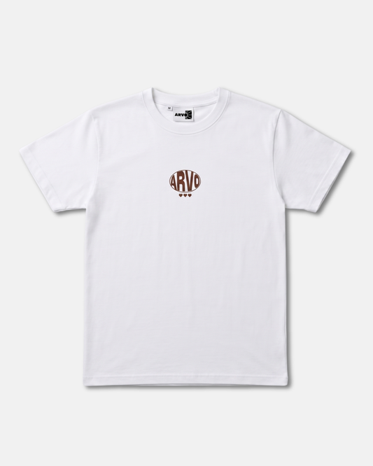 White Oval Tee