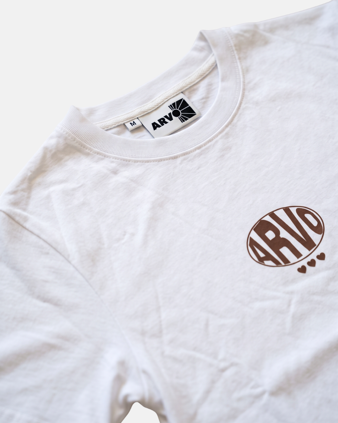 White Oval Tee