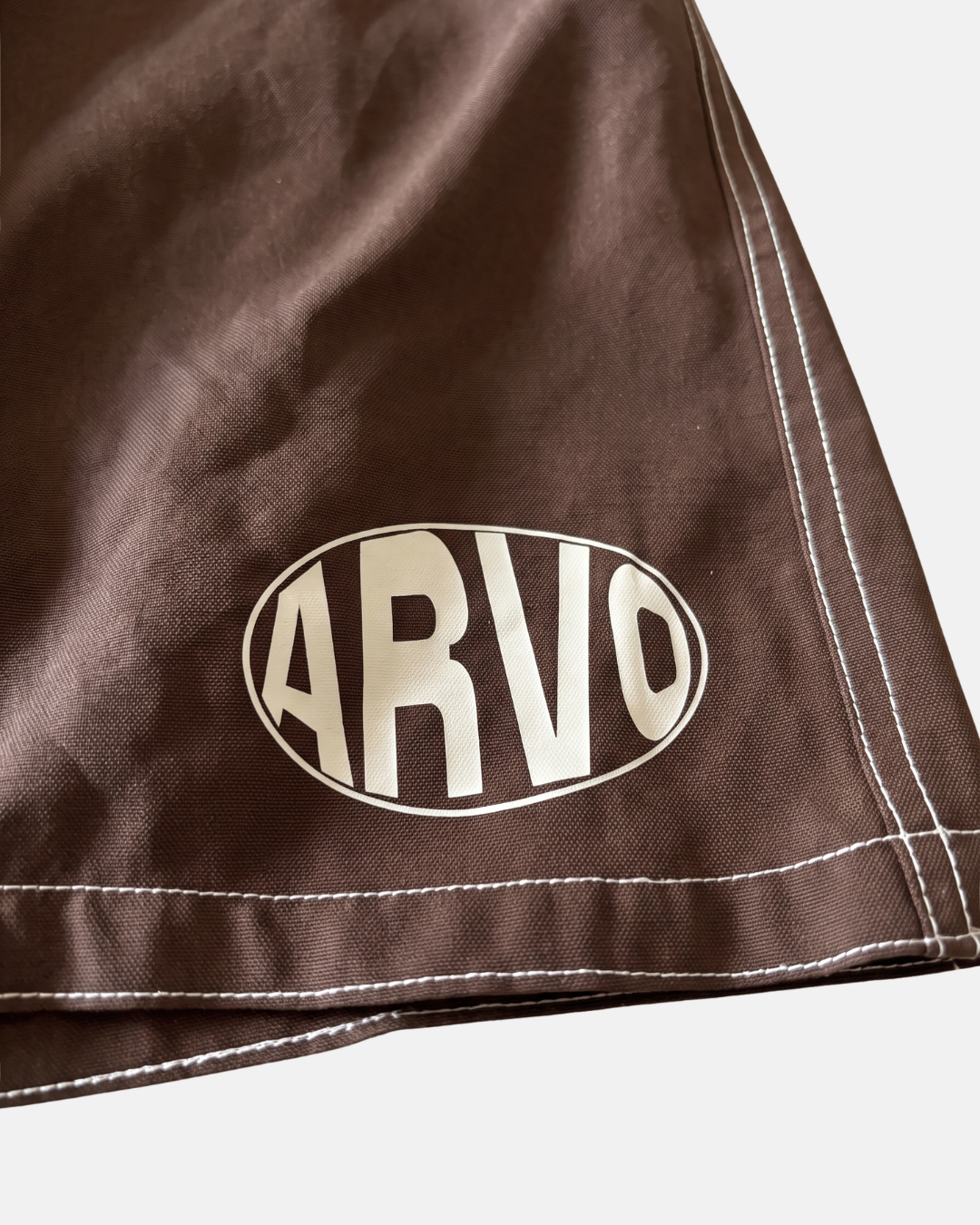 Brown Oval Boardshorts