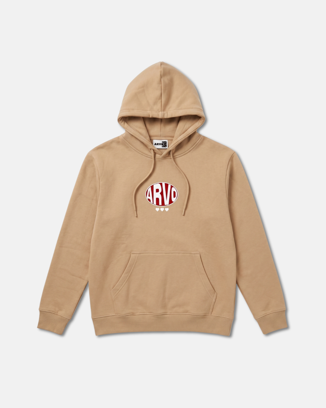 Camel Oval Hoodie