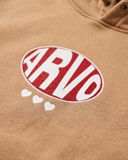 Camel Oval Hoodie