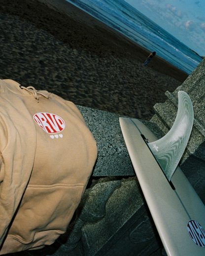 Camel Oval Hoodie