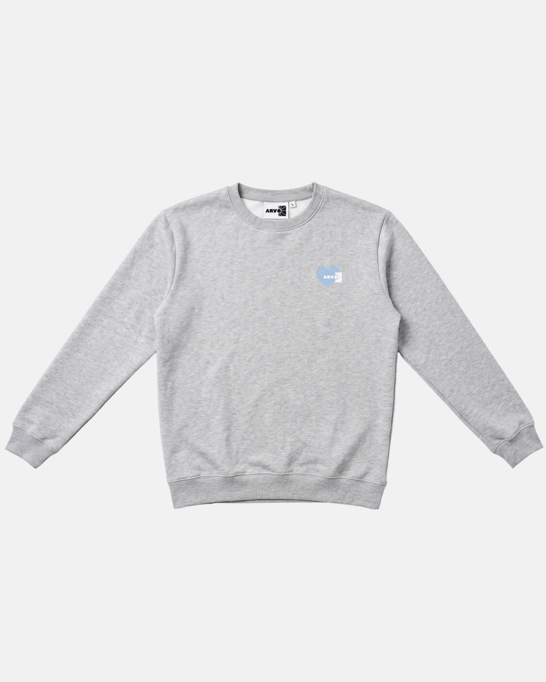 Heather Gray Love Crew
