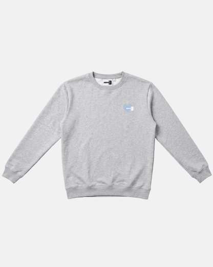 Heather Gray Love Crew