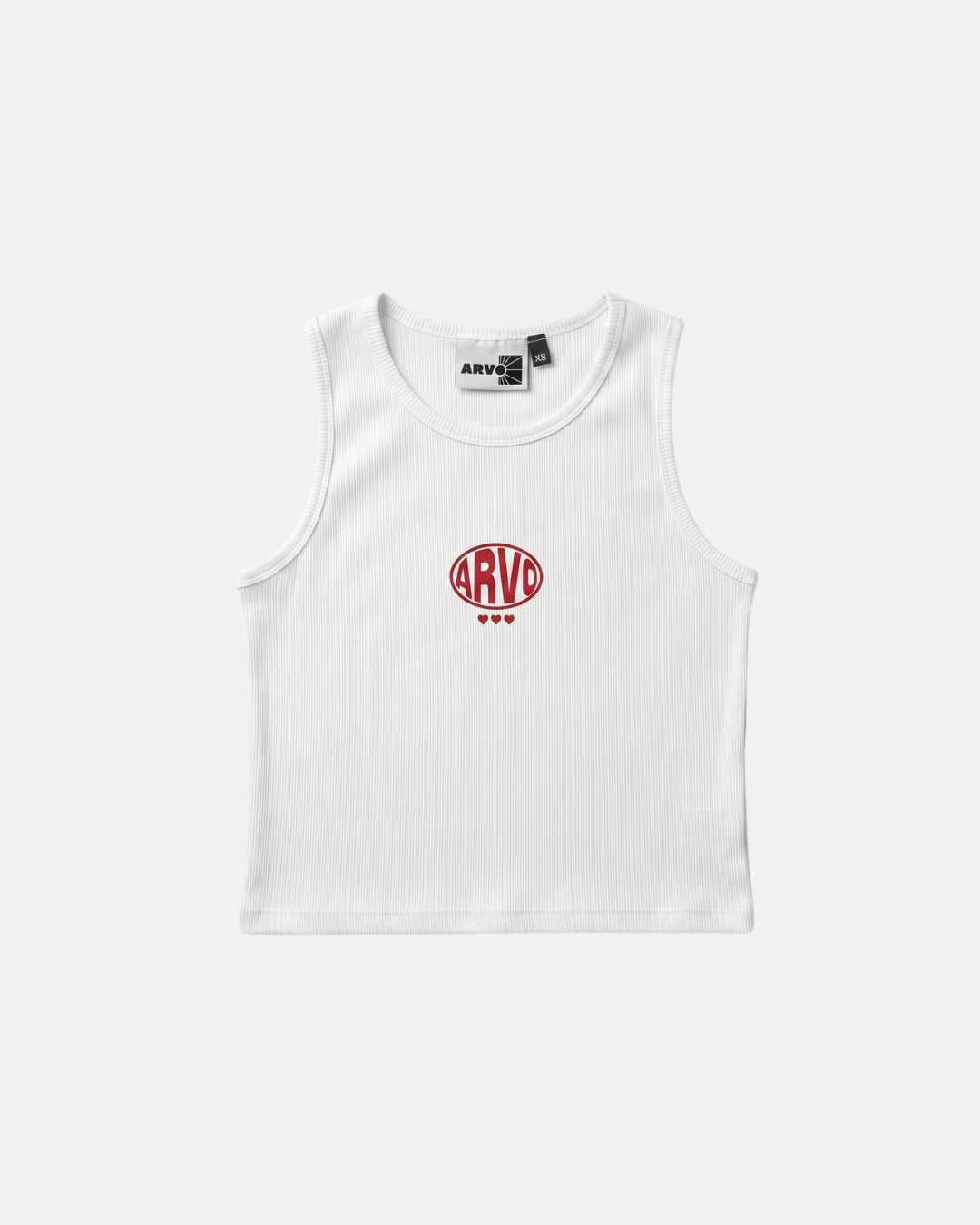 Woman - White Oval Tank