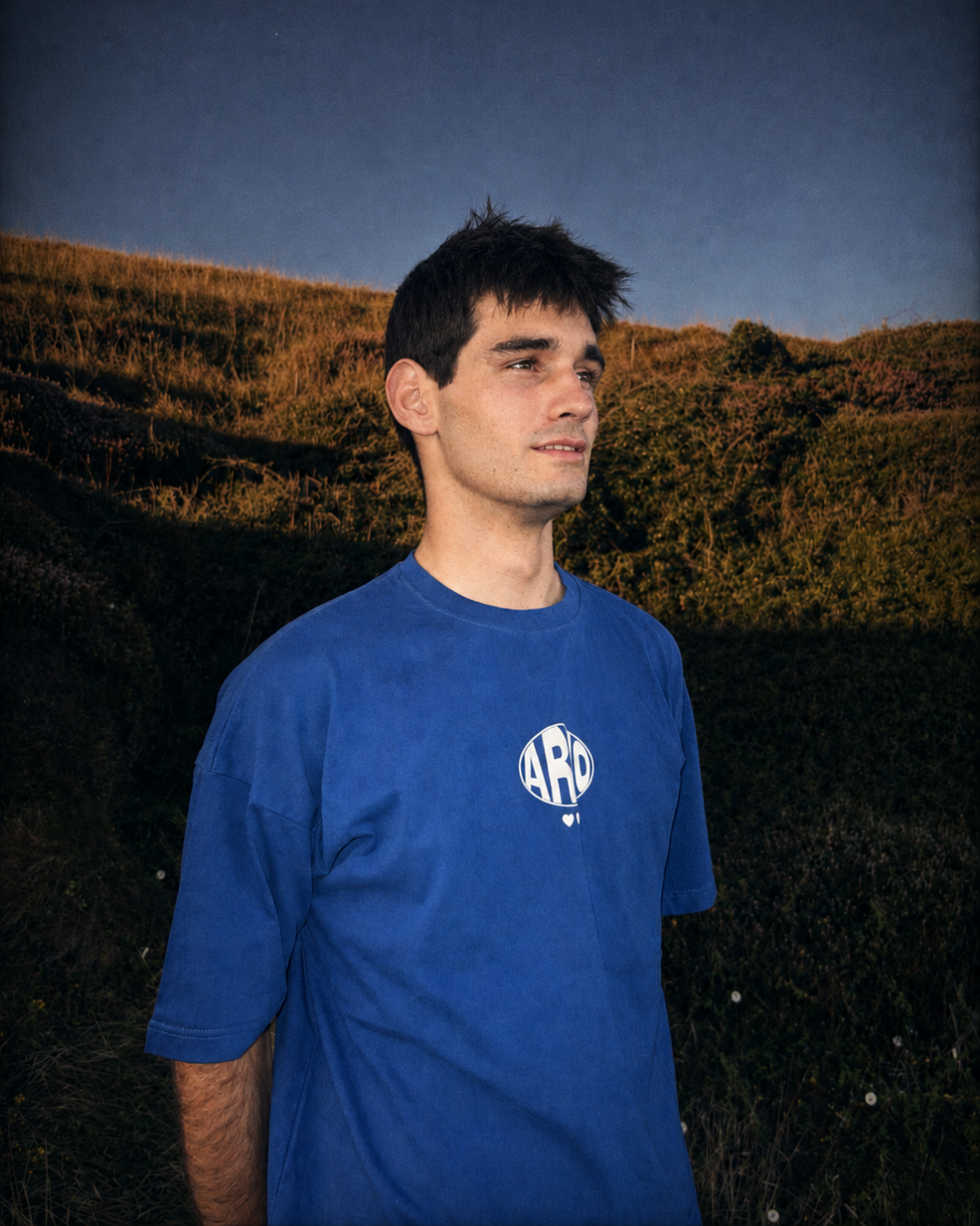 Royal Blue Oval Tee